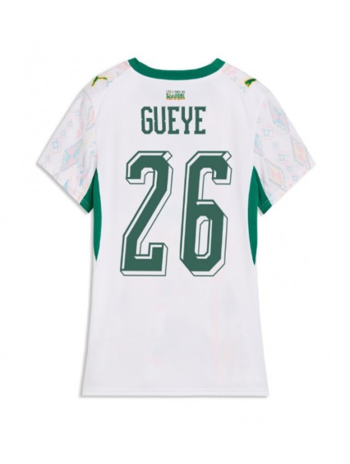 Zenske Futbalové oblečenie Senegal Pape Gueye #26 MS 2026 Krátky Rukáv - Domáci Zenske Futbalové oblečenie Senegal Pape Gueye #26 MS 2026 Krátky Rukáv - Domáci